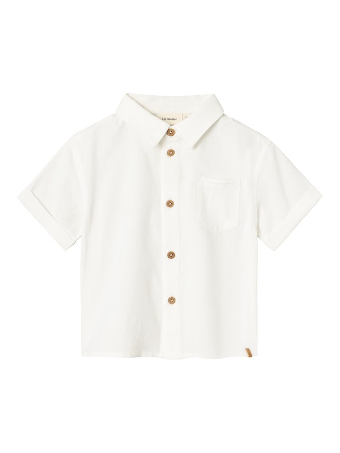 Lil\' Atelier Hadam SS shirt - Coconut milk