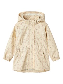 Lil' Atelier Gerda lange Jacke – Bleached Sand