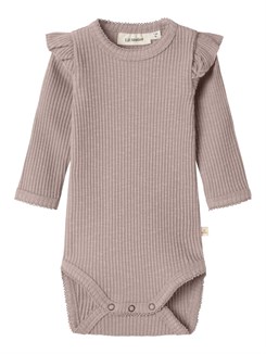 Lil' Atelier Fraja LS slim body - Shadow Gray