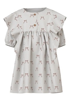 Lil' Atelier Kendra SS loose dress - Coconut milk