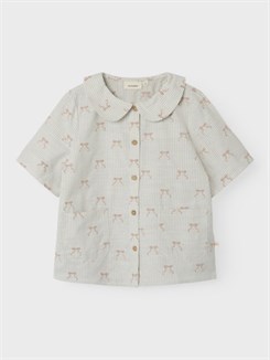 Lil' Atelier Kendra SS shirt - Coconut milk