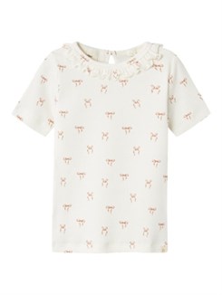 Lil' Atelier Gavo SS t-shirt - Coconut milk