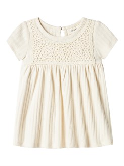 Lil' Atelier Flora SS Bodykleid – Turteltaube
