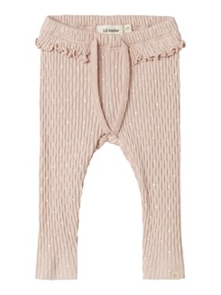 Schmale Leggings von Lil' Atelier Fiducia – Peach Whip