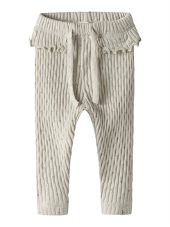 Schmale Leggings von Lil' Atelier Fiducia – Turteltaube