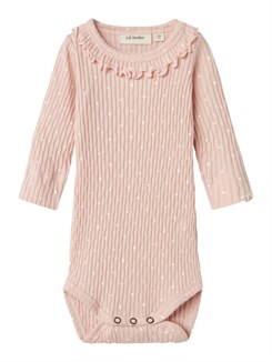 Lil' Atelier Fiducia LS schlanker Body – Peach Whip