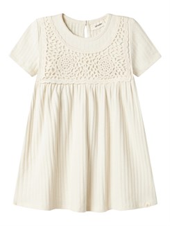 Lil' Atelier Flora SS-Kleid – Turteltaube