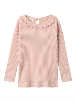 Lil' Atelier Fiducia LS Slim Top – Peach Whip