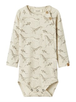 Lil' Atelier Gio LS schlanker Body – Turteltaubenwal