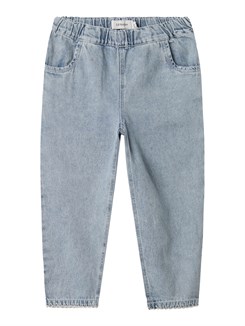Weite Jeans von Lil' Atelier Funda – Mittelblauer Denim