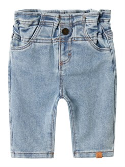 Weite Jeans "Darlee" von Lil' Atelier – Mittelblauer Denim