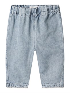 Weite Jeans von Lil' Atelier Funda – Mittelblauer Denim