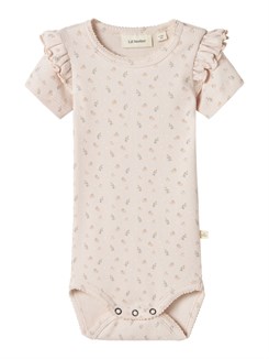 Lil' Atelier Fleura SS schlanker Body – Vapour Blue
