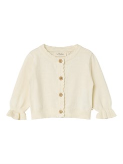 Lil' Atelier Fauci LS-Strickjacke – Kokosmilch