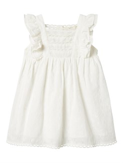 Lil' Atelier Fiola Kleid – Kokosmilch