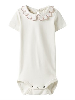 Lil' Atelier Fleura SS schlanker Body – Vapour Blue