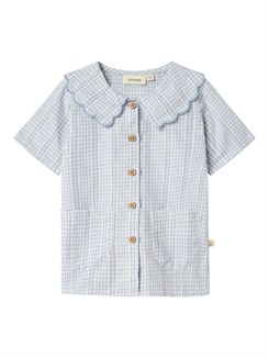 Lil' Atelier Franny SS-Lose-Hemd – Turteltaube