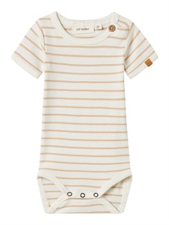 Lil' Atelier Fleura SS schlanker Body – Vapour Blue