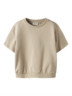Lil' Atelier Jobo SS Loose Sweat – Austernpilz