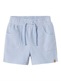 Lil' Atelier Jollo loose sweat shorts - Zen Blue