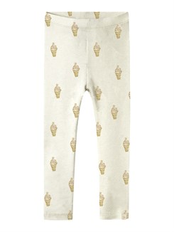 Schlanke Leggings von Lil' Atelier Gavo – Turteltaubeneis