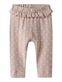 Schmale Leggings von Lil' Atelier Gayo – Peach Whip