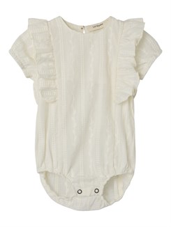 Lil' Atelier Jazelle SS-Lose-Body-Shirt – Kokosnussmilch