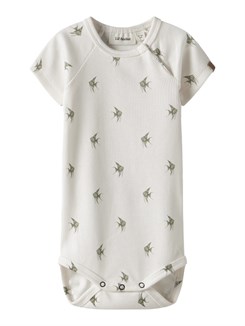 Lil' Atelier Fleura SS schlanker Body – Vapour Blue