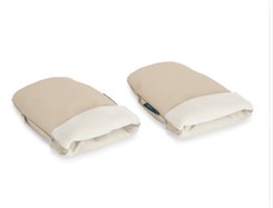 KongWalther Østerbro Handschuhe – Cremefarbenes Fleece