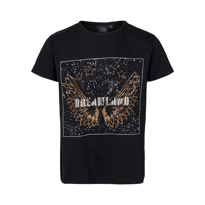 Sofie Schnoor Felina t-shirt - Black "Dreamland"