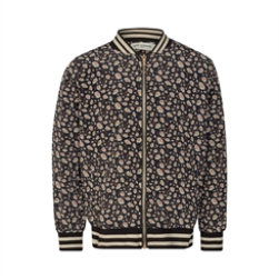 Sofie Schnoor Sofia Bomberjacke – Schwarze Blume