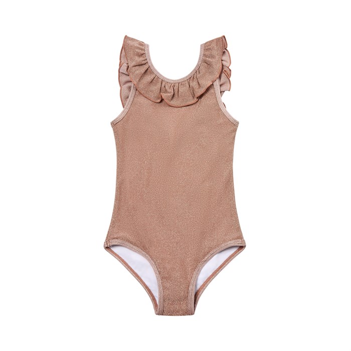 Sofie Schnoor swimsuit - Rose glitter