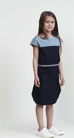 Elodiee Serena Dress - Dark navy/pacific