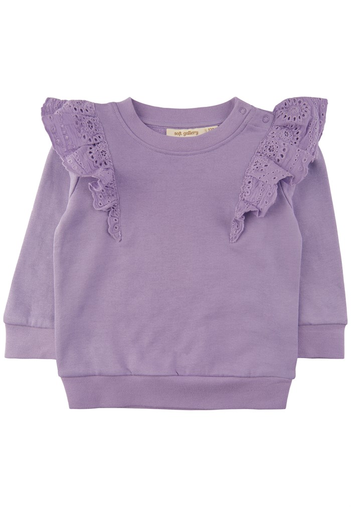 Soft Gallery Melanie Sweatshirt - Violet Tulip