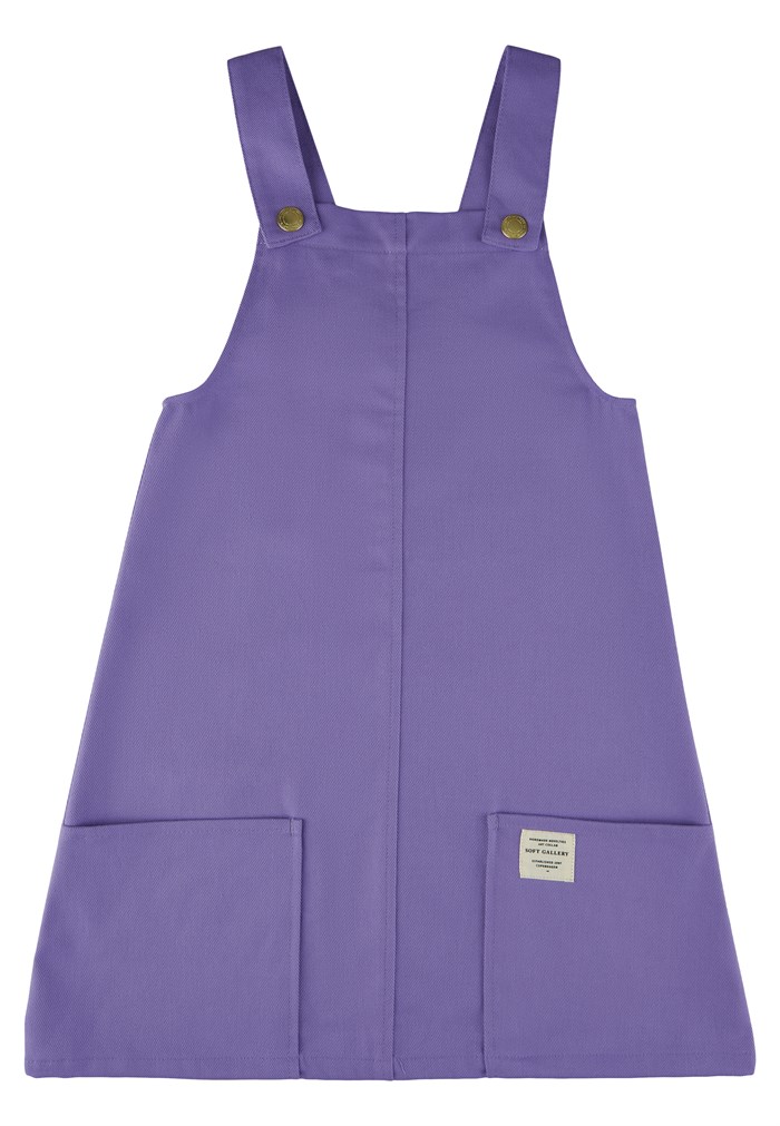 Soft Gallery Blanca twill dress - Violet Tulip