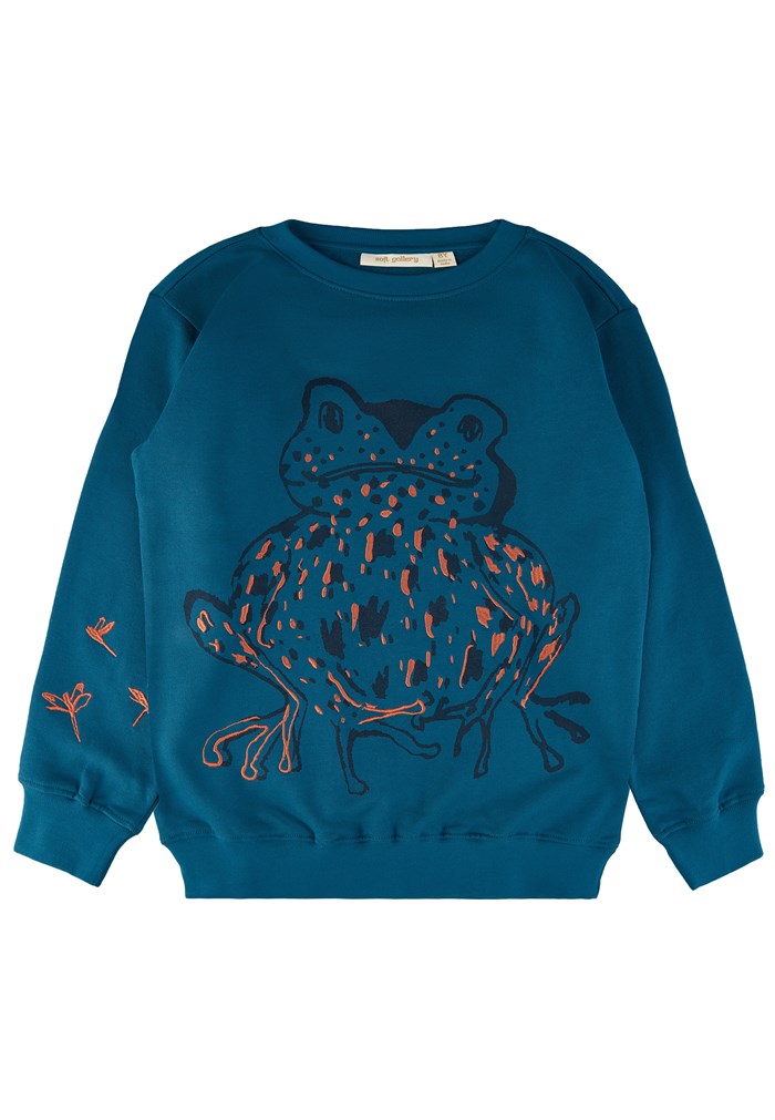 Soft Gallery Konrad Sweatshirt - Moroccan Blue