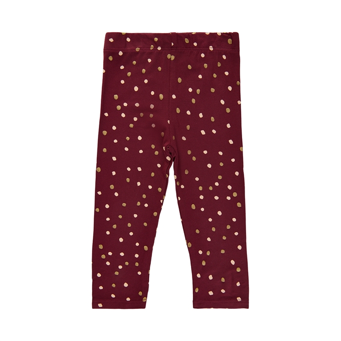 Soft Gallery Paula Baby Leggings - X-mas Cabernet