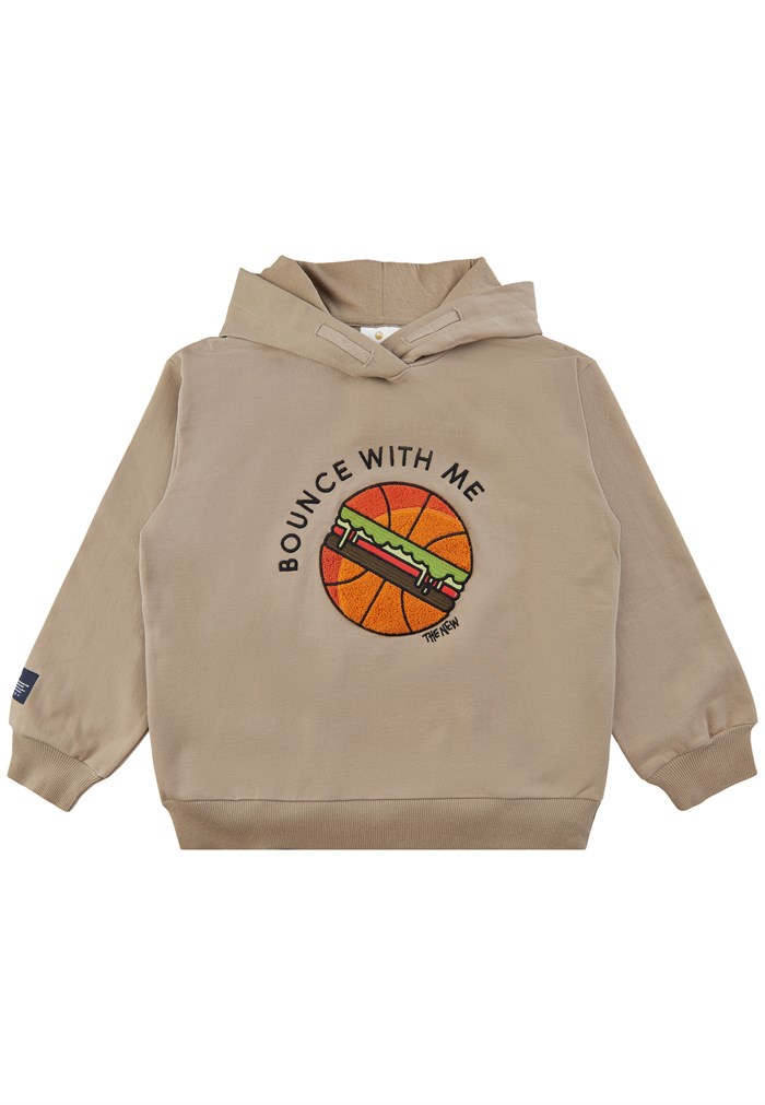 Der neue Feron Kapuzenpullover – Greige