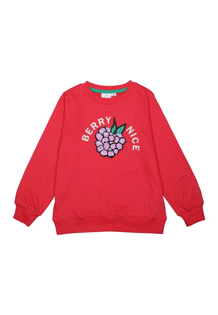 The New Josline sweatshirt - Geranium