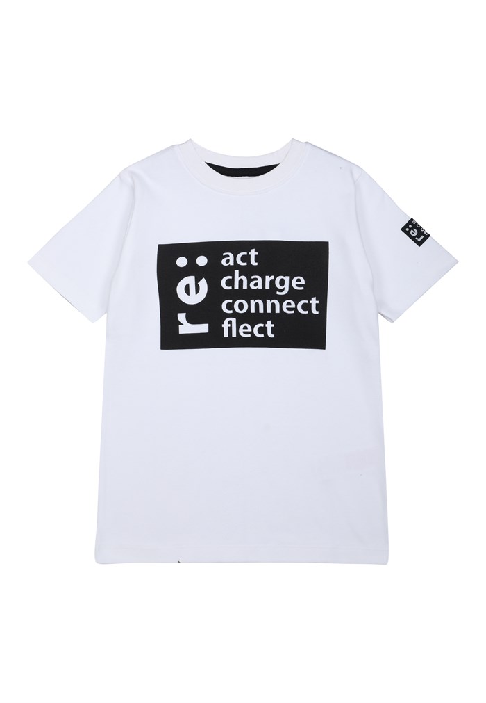 The New Re:act SS Tee - Bright White