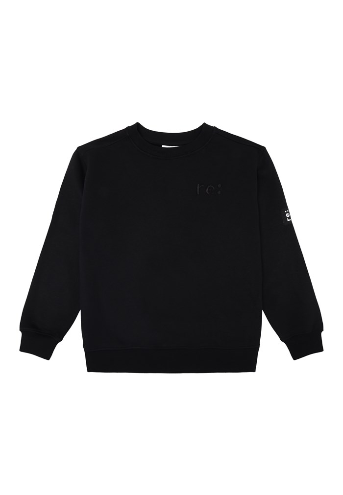 The New Re:charge OS sweatshirt - Black Beauty