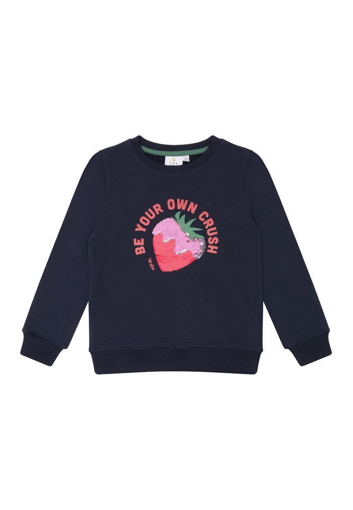 The New Laline LS sweatshirt - Navy Blazer