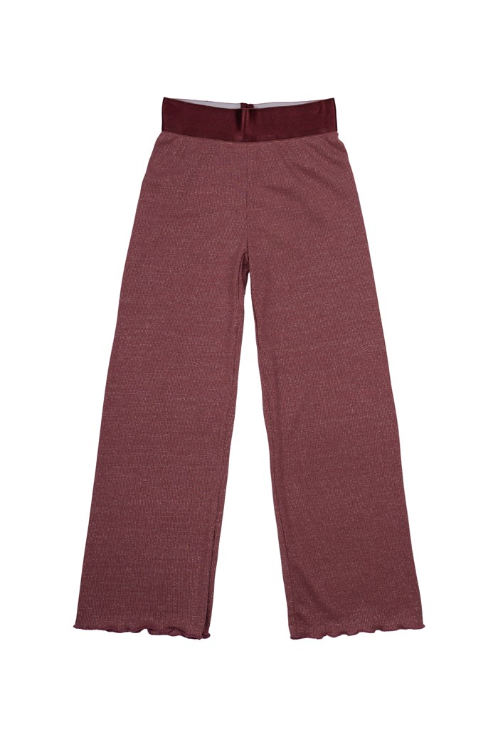 The New Farah wide pants - Crushed Berry