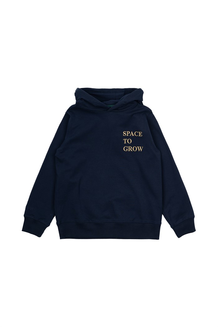 The New Malik Hoodie LS sweatshirt - Navy Blazer