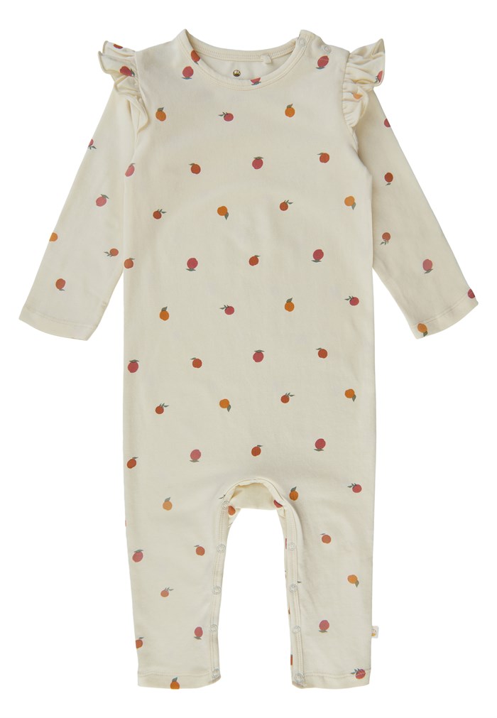 The New Fruit LS jumpsuit - White Swan