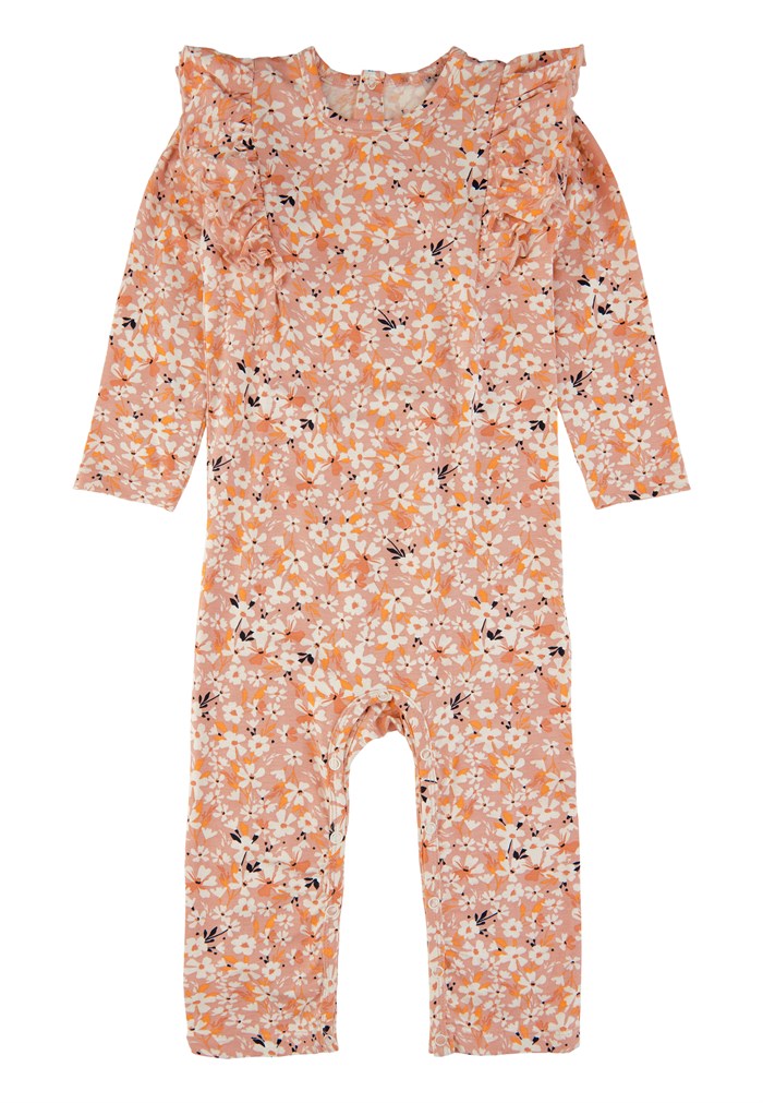 The New Filia LS jumpsuit - Peach Beige