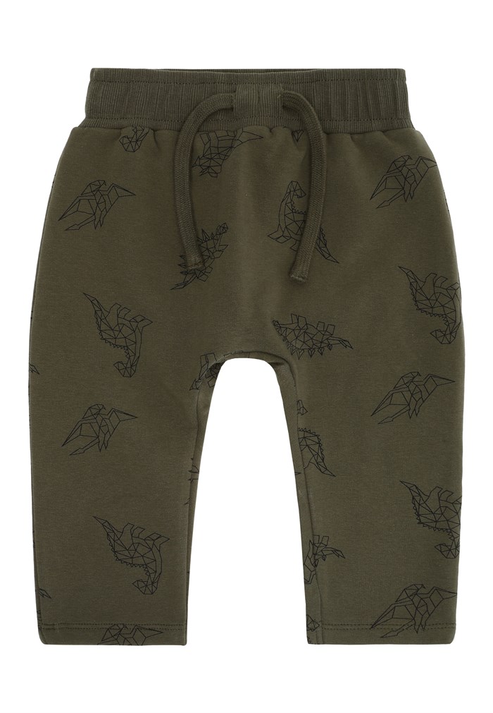 The New Laurent Sweatpants - Ivy Green Dino AOP