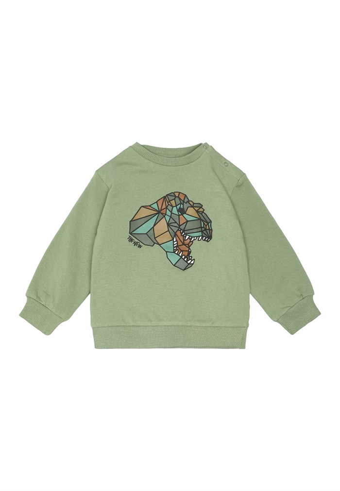 The New Luigi LS sweatshirt - Hedge Green