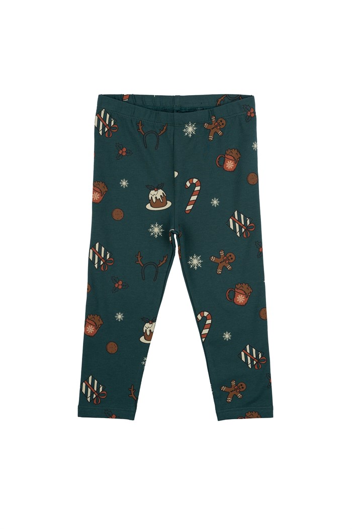 The New Holiday leggings - June Bug AOP