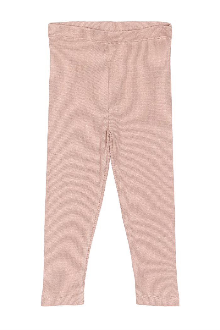 The New Krista rib leggings - Adobe Rose